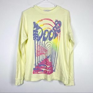 FREE PEOPLE NWOT Daydreamer The Doors 1967 Oversized Long Sleeve Band Tee XS